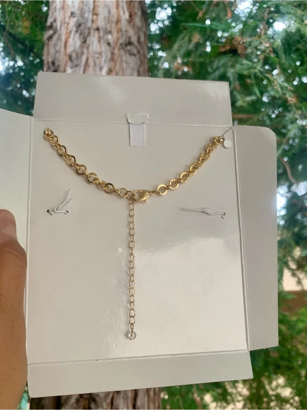House of Harlow 1960 Gold Shell & Pearl Charm Statement Necklace
